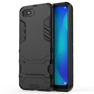 shockproof pc + tpu protective case with invisible holder, for oppo a1k / realme c2, for oppo k3, for huawei nova 5 / nova 5 pro, for huawei honor 9x / honor 9x pro, for xiaomi mi cc9, for xiaomi mi cc9e