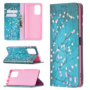 colored drawing pattern invisible magnetic horizontal flip pu leather case with holder & card slots & wallet, for nokia c1 plus, for xiaomi redmi note 10 pro, for huawei p50 pro, for huawei p50