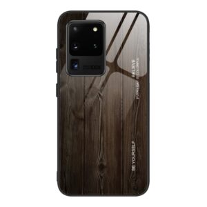 Wood Grain Glass Protective Case, For Samsung Galaxy S20, For Samsung Galaxy S20 Plus, For Samsung Galaxy S20 Ultra, For Samsung Galaxy S20 FE, For Samsung Galaxy S21 5G, For Samsung Galaxy S21 Plus, For Samsung Galaxy S21 Ultra 5G...