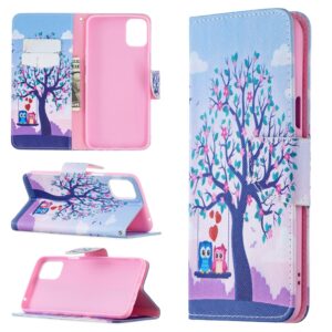 Colored Drawing Pattern Horizontal Flip Leather Case with Holder & Card Slots & Wallet, For LG K42