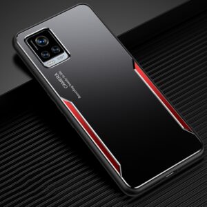 Blade Series TPU Frame + Titanium Alloy Sand Blasting Technology Backplane + Color Aluminum Alloy Decorative Edge Mobile Phone Protective Shell, For vivo S7, For Honor V30 Pro, For Honor X10 5G, For Honor 9X, For Honor 9X Pro, For Samsung Galaxy Note8...