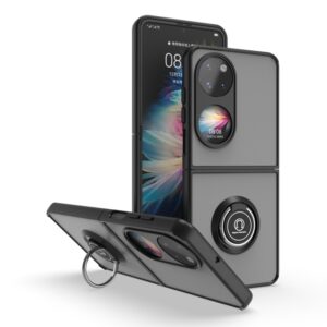 Q Shadow 1 Series TPU + PC Holder Phone Case, For Huawei P50 Pocket, For Samsung Galaxy Z Flip 3 5G