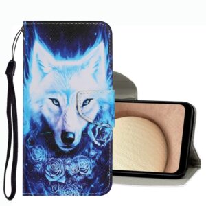 Coloured Drawing Pattern Leather Phone Case, For Samsung Galaxy A02s US Version, For Samsung Galaxy A03s, For Samsung Galaxy A13