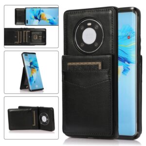 Solid Color PC + TPU Protective Case with Holder & Card Slots, For Huawei Mate 40, For Samsung Galaxy S21 5G, For Samsung Galaxy S21 Ultra 5G, For Samsung Galaxy A13 4G, For Samsung Galaxy A33 5G, For Samsung Galaxy A53 5G, For Samsung Galaxy A73 5G