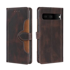 Stitching Skin Feel Magnetic Buckle Horizontal Flip PU Leather Case, For Google Pixel 7 5G, For Huawei Nova 9 SE, For Fujitsu Arrows F-52B, For Kyocera Android One S9/KC S304/Digno Sanga Edition, For Kyocera KY-51B, For Nokia G21/G11, For Nokia X100...