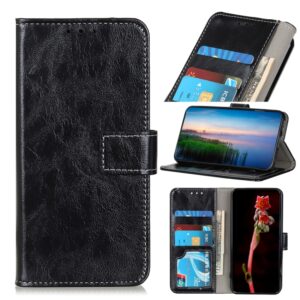 Retro Crazy Horse Texture Horizontal Flip Leather Case with Holder & Card Slots & Photo Frame & Wallet, For Galaxy A51 5G, For Galaxy A71 5G, For Huawei P40 Pro+