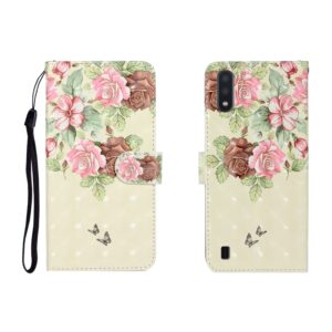 3D Colored Drawing Horizontal Flip Leather Case with Holder & Card Slot & Wallet, For Galaxy A01, For OPPO A11, For Galaxy A21, For Galaxy A41
