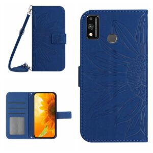 Skin Feel Sun Flower Pattern Flip Leather Phone Case, For Honor 9X Lite, For Honor 50 Lite, For Honor 70, For Honor 70 Pro+