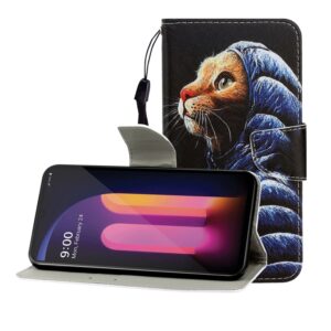 Colored Drawing Horizontal Flip Leather Case with Holder & Card Slot & Wallet, For LG V60, For Huawei Nova 5, For Huawei Nova 7