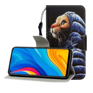 Colored Drawing Horizontal Flip Leather Case with Holder & Card Slot & Wallet, For Huawei Honor Play 3 / Enjoy 10, For Huawei Honor V30 / V30 Pro, For Xiaomi 10 / 10 Pro