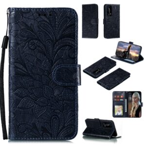 Lace Flower Embossing Pattern Horizontal Flip Leather Case , with Holder & Card Slots & Wallet & Photo Frame & Lanyard, For Huawei P40 Pro Plus, For Huawei Honor 30, For Huawei Honor 30 Pro, For Huawei Honor 30S, For Galaxy A11, For Galaxy A41...