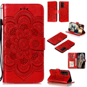 Mandala Embossing Pattern Horizontal Flip PU Leather Case with Holder & Card Slots & Walle & Lanyard, For Huawei Honor 30 Pro, For Huawei Honor 30S