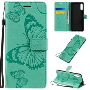 3D Butterflies Embossing Pattern Horizontal Flip Leather Case with Holder & Card Slot & Wallet, For Sony Xperia L4, For Sony Xperia 10 II, For Xiaomi Redmi K30 Pro, For Samsung Galaxy A11, For Samsung Galaxy A21s, For Samsung Galaxy A31