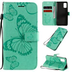 3D Butterflies Embossing Pattern Horizontal Flip Leather Case with Holder & Card Slot & Wallet, For Samsung Galaxy A41, For Samsung Galaxy A51 5G, For Samsung Galaxy A71 5G, For Huawei Nova 7, For Huawei Nova 7 Pro, For Huawei Nova 7 SE / P40 Lite 5G
