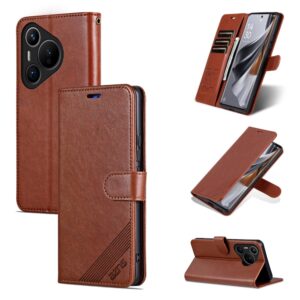 AZNS Sheepskin Texture Flip Leather Phone Case, For Huawei Pura 70, For Huawei Enjoy 70z, For Huawei Enjoy 70, For Huawei Maimang A20, For Huawei Mate 60, For Huawei Mate 60 Pro