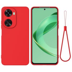 Solid Color Liquid Silicone Dropproof Full Coverage Phone Case, For Huawei nova 12 SE / nova 11 SE, For Huawei nova 12s, For Huawei nova Y72 / Enjoy 70, For Huawei nova 12 Lite/nova 12 Active, For Huawei nova 12, For Huawei Nova 11...
