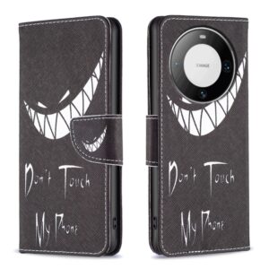 Colored Drawing Pattern Leather Phone Case, For Huawei Mate 60 Pro/Mate 60 Pro+, For Huawei Mate 60