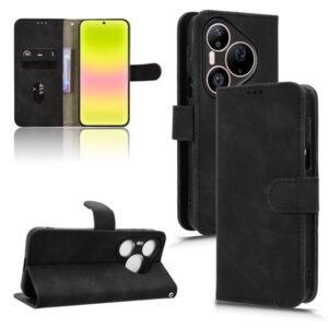 Skin Feel Magnetic Flip Leather Phone Case, For Huawei Pura 90 Pro Max 5G, For Huawei Pura 90 Pro 5G, For Huawei Pura 90 5G, For Huawei nova 15 Pro, For Huawei Mate 80 Pro Max, For Huawei Mate 80 Pro / 80, For Huawei Pura 80 Ultra 5G...