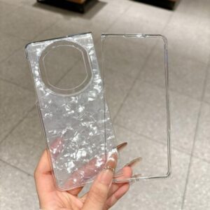 Pearlescent Shell Texture Phone Case, For Huawei Mate X7, For Huawei Pura X