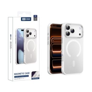 XDcase Metal Lens Frame Skin Feel Magnetic Phone Case, For iPhone 17 Pro Max, For iPhone 17 Pro, For iPhone 17