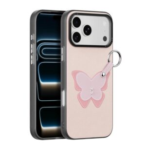 DUX DUCIS LUVY Series Phone Case with Finger Ring Buckle, For iPhone 17 Pro Max, For iPhone 17 Pro, For iPhone 17