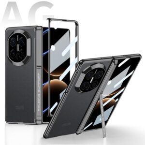 GKK HD Magnetic Fold Holder Hinge Integrated Phone Case, For Huawei Mate X7
