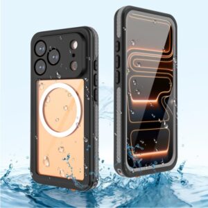 RedPepper V Series IP68 Waterproof Magnetic Phone Case, For iPhone 17 Pro, For iPhone 17
