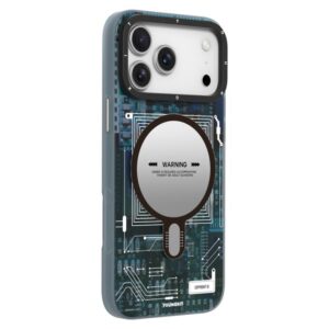 YOUNGKIT Technology Series IMD Hard PC Magnetic Phone Case, For iPhone 17 Pro Max, For iPhone 17 Pro, For iPhone 17, For iPhone Air
