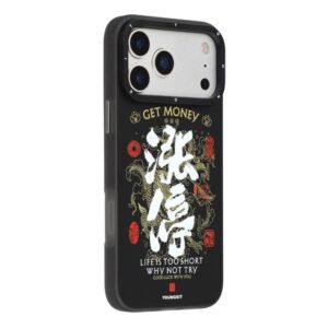 YOUNGKIT Smooth Sailing Series Magnetic TPU PC Hybrid Phone Case, For iPhone 17 Pro Max, For iPhone 17 Pro
