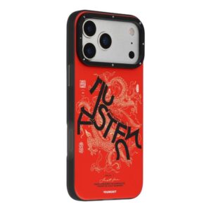 YOUNGKIT Loong Horse Spirit Series Magnetic TPU PC Hybrid Phone Case, For iPhone 17 Pro Max, For iPhone 17 Pro