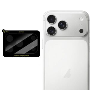 LeReach TF Series 3D Full Coverage Version HD Wear-Resistant Camera Lens Glass Film, For iPhone 17 Pro, For iPhone 17, For iPhone Air