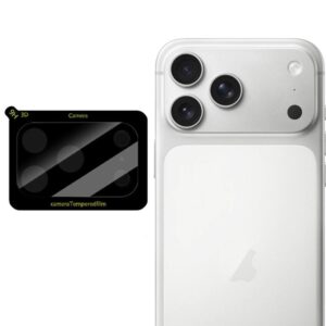 LeReach TF Series 3D Full Coverage Version HD Wear-Resistant Camera Lens Glass Film, For iPhone 17 Pro Max