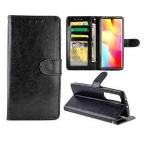 Crazy Horse Texture Leather Horizontal Flip Protective Case with Holder & Card Slots & Wallet & Photo Frame, For Xiaomi Mi Note 10 Lite, For OPPO A52, For Samsung Galaxy Xcover Pro