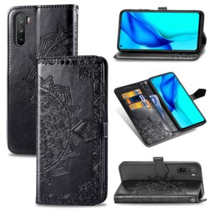 Mandala Flower Embossed Horizontal Flip Leather Case with Bracket / Card Slot / Wallet / Lanyard, For Huawei Mate 40 Lite, For Galaxy M31s, For Xiaomi Mi 10 Ultra