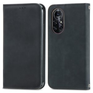 Retro Skin Feel Business Magnetic Horizontal Flip Leather Case with Holder & Card Slots & Wallet & Photo Frame, For Huawei Nova 8 Pro, For Samsung Galaxy A12