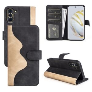 For Huawei Nova 10 Pro Stitching Horizontal Flip Leather Phone Case, For Huawei Nova 10 Pro