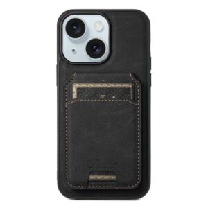 Suteni H16 Litchi Texture Leather Detachable Wallet Back Phone Case, For iPhone 15, For iPhone 14 Plus, For iPhone 14, For iPhone 14 Pro, For iPhone 14 Pro Max, For iPhone 13 Pro Max, For iPhone 13 Pro, For iPhone 13, For iPhone 12, For iPhone 12 Pro M...