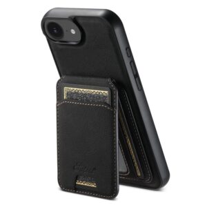 Suteni H16 Litchi Texture Leather Detachable Wallet Back Phone Case, For iPhone 17e / 16e, For iPhone 17 Pro Max, For iPhone 17 Pro, For iPhone 17, For iPhone Air, For iPhone 16 Pro Max, For iPhone 16 Pro, For iPhone 16 Plus, For iPhone 16...