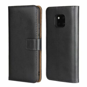 Leather Horizontal Flip Holster for Huawei Mate 20 Pro ,with Magnetic Clasp and Bracket and Card Slot and Wallet