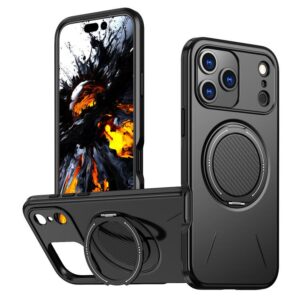 Kalebol Magnetic MagSafe Rotation Holder PC Phone Case, For iPhone 17 Pro Max, For iPhone 17 Pro, For iPhone 17, For iPhone Air, For iPhone 16 Pro Max, For iPhone 16 Pro