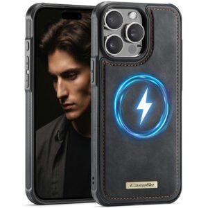 CaseMe C69 Series Magnetic Vegan Leather Back Phone Case, For iPhone 15 Pro, For iPhone 15, For iPhone 14, For iPhone 14 Pro, For iPhone 14 Pro Max, For iPhone 13 Pro Max, For iPhone 13 Pro, For iPhone 13, For iPhone 12 Pro Max