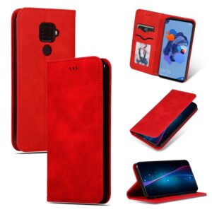Retro Skin Feel Business Magnetic Horizontal Flip Leather Case, For Huawei Nova5i Pro