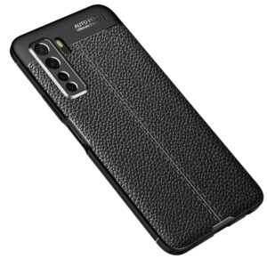 For Huawei Nova 7 SE Litchi Texture TPU Shockproof Case, For Huawei Nova 7 SE