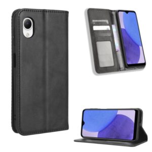 Magnetic Buckle Retro Texture Leather Phone Case, For Samsung Galaxy A23e / A23s / A23 5G JP, For Sony Xperia 5 IV, For Sharp Aquos Sense7 Plus, For iPhone 14 Plus, For Sharp Aquos Sense7, For Xiaomi 12T / Redmi K50 Ultra, For iPhone 14 Pro Max...
