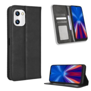 Magnetic Buckle Retro Texture Leather Phone Case, For UMIDIGI C1, For UMIDIGI F3 5G / 4G / F3S / F3 SE, For UMIDIGI Power 7 / Power 7S, For ZTE Blade A52 Lite, For ZTE Blade A72 5G
